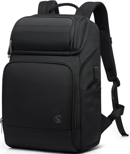 OIWAS Backpack with Laptop Compartment, 15.6 Inch Laptop Backpack for Men with Weight Reduction System, Travel Laptop Backpack with USB Charging Port, RFID Protection Pocket Tech Backpack - style: 23l