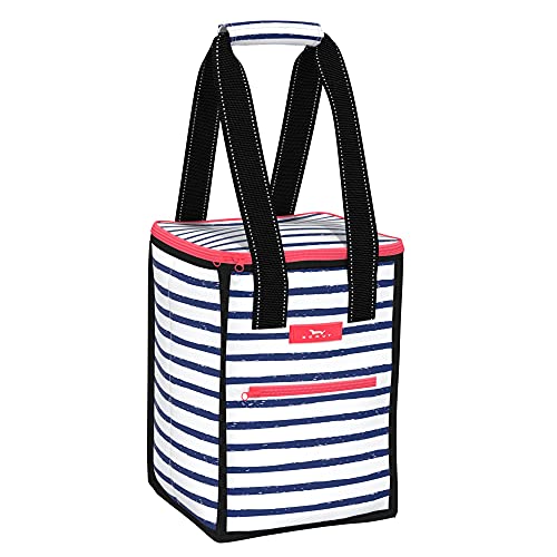 SCOUT Pleasure Chest - Soft, Lightweight, Insulated Cooler, Fits 5 Wine Bottles, Cooler for Beach, Pool, Boat, and Picnics - color: Ship Shape