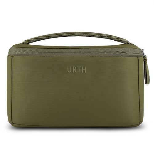 Urth Arkose 20L Modular Backpack + 3.7L Camera Insert - Water Resistant, Anti-Theft, Recycled Bag for DSLR/SLR/Mirrorless, 13-16 Inch Laptop in Green - color: Green