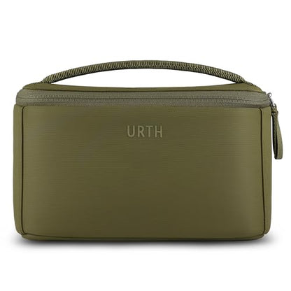 Urth Arkose 20L Modular Backpack + 3.7L Camera Insert - Water Resistant, Anti-Theft, Recycled Bag for DSLR/SLR/Mirrorless, 13-16 Inch Laptop in Green - color: Green