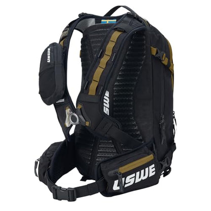 USWE Core Backpack, a High End Daypack for Enduro, Dirtbike, Moto, Black (16L Black/Bronze) - style: 16l Black/Bronze