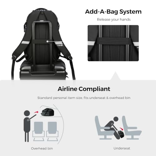 Swissdigital Design Backpack for Men with USB Charging Port SD803-101 - color: Gray Leopard
