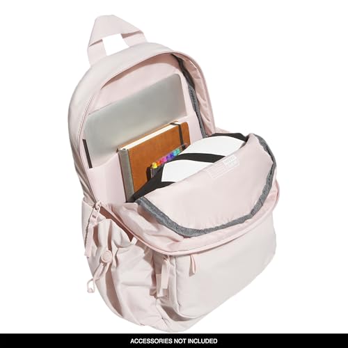 adidas Weekender Backpack – Small Lightweight Everyday Bag, 19L, Sandy Pink/1, OSFA - color: Sandy Pink/1
