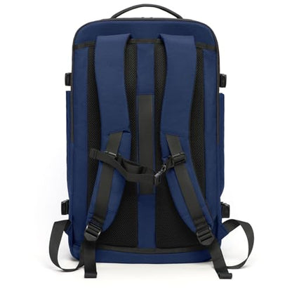 PUREVAVE Laptop Backpack for Men, and Women, YKK Zippers - color: Dark Blue
