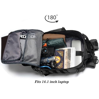 NICGID Sling Bags Chest Shoulder Backpacks, 13.3'' 14.1'' 15.6''Laptop Backpack Crossbody Messenger Bag Travel Outdoor (Grey-059, 14.1 Inch) - color: Grey-059, size: 14.1 inch