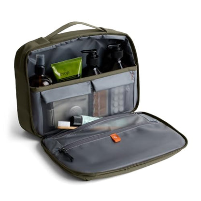 Bellroy Hanging Toiletry Kit Plus (8 Liter Travel Hanging Toiletry Bag) - SeaKelp - color: SeaKelp