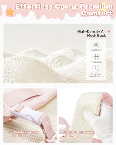 High Middle School Backpack For Girls Pink Laptop Bookbag For Women Cute Backpacks For School Teens College Large Capacity School Bag For Girls Waterproof