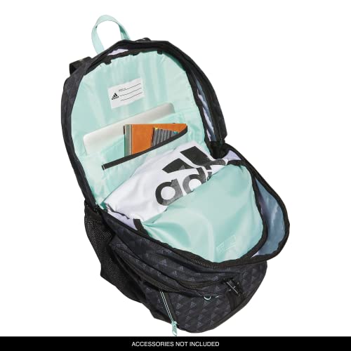 Prime 6 Backpack - color: Bos Mini Monogram Black/Semi Flash Aqua Blue