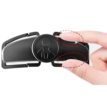 Universal Child Car Seat Chest Harness Clip Universal Safer Belt Clip Buckle Lock Stroller Chest Clip Adjustable Guard for Baby and Kids (Gray) - color: Gray