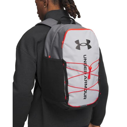Under Armour Unisex Hustle Sport 6.0 Backpack, (012) Mod Gray/Black/Black, One Size Fits Most - color: (012) Mod Gray / Black / Black, size: One Size Fits Most