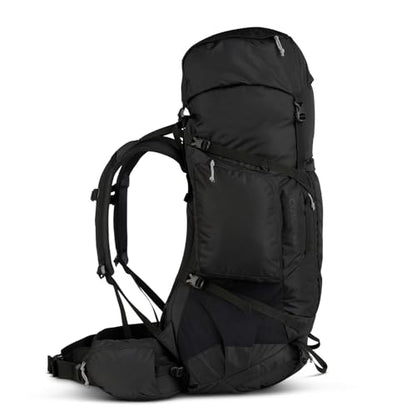 Kelty Coyote 60-105 Liter Internal Frame Backpack - Hiking, Backpacking, Travel, Hydration Compatible, Adjustable Torso (85L / Black) - color: Black, style: 85 Liter