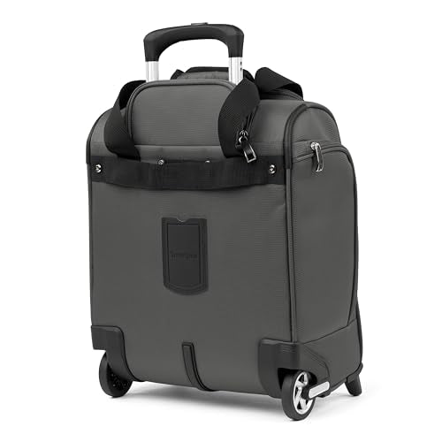 Travelpro Luggage Maxlite 5 Softside Lightweight Rolling Underseat Compact Carry on Upright 2 Wheel Bag, 15-Inch — Shadow Grey - color: Shadow Grey
