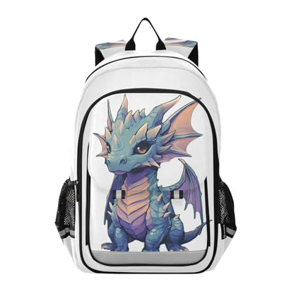 ALAZA Cute Baby Dragon Laptop Backpack Purse for Women Men Travel Bag Casual Daypack with Compartment & Multiple Pockets - color: Dragon