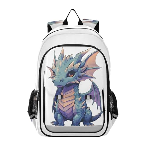 ALAZA Cute Baby Dragon Laptop Backpack Purse for Women Men Travel Bag Casual Daypack with Compartment & Multiple Pockets - color: Dragon