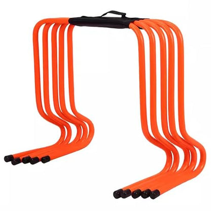 Mini Hurdles for Track and Field, 6" 9 12 16 20 24 Inch Speed Hurdles for Agility Training, Kids/Athletes/Basketball/Baseball/Soccer/Football Indoor Outdoor Sports Equipment(50cm/20in) - size: 50cm/20in