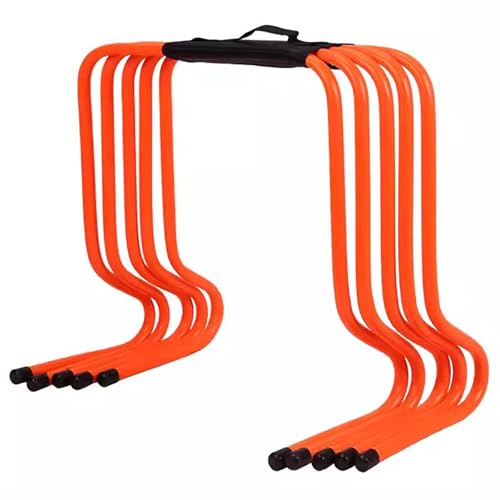 Mini Hurdles for Track and Field, 6" 9 12 16 20 24 Inch Speed Hurdles for Agility Training, Kids/Athletes/Basketball/Baseball/Soccer/Football Indoor Outdoor Sports Equipment(50cm/20in) - size: 50cm/20in