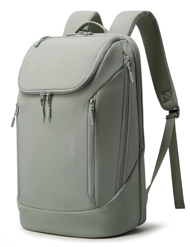 BANGE Commute backpack can hold 15.6 inch laptop,Flight approved carry on backpack for men and woman - color: Grey