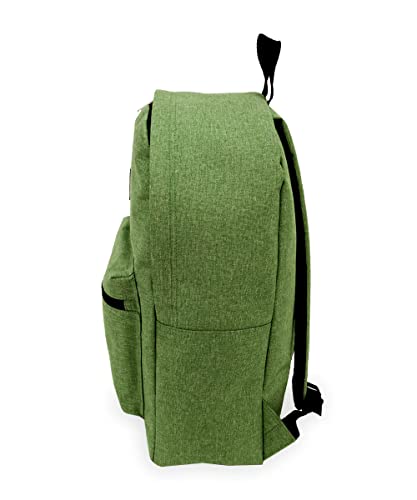 Everest 1045DM Denim Basic Backpack, Olive, One Size - color: Olive