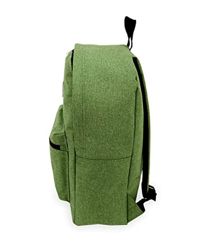 Everest 1045DM Denim Basic Backpack, Olive, One Size - color: Olive