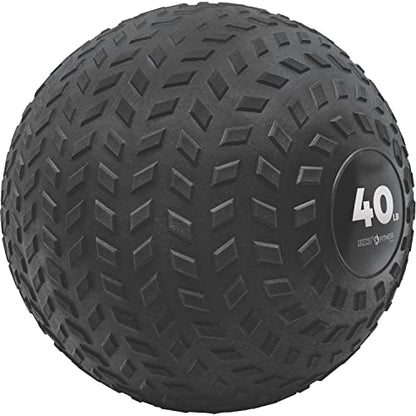 Champion Sports Rhino Fitness Slam Ball – Sand-Filled, Bounce-Resistant Ball for Strength & Conditioning, 6–50 lb - style: 40 Pound