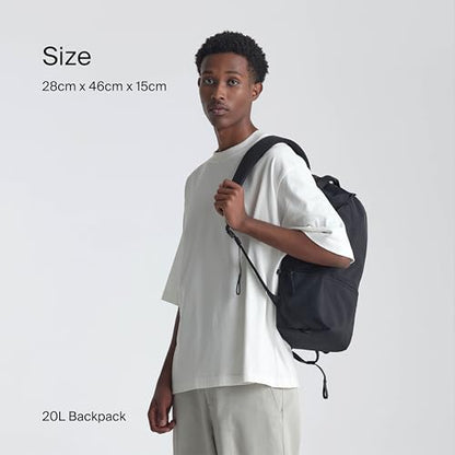Urth Arkose 20L Modular Camera & Laptop Backpack - Water Resistant, Anti-Theft, Recycled Bag for DSLR, 13-16 Inch Laptop in Black - color: Black