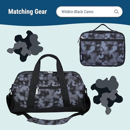 Wildkin 15 Inch Backpack for Kids, Black Camo - color: Black Camo, size: 15 Inch