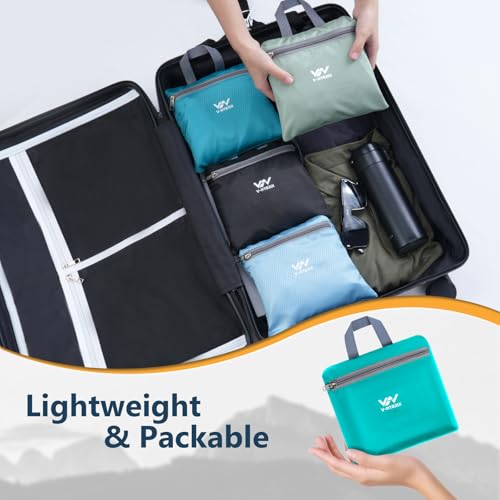 15L Foldable Hiking Backpack,Lightweight Packable Waterproof Machine Washable Daypack with Chest Strap,Small Folding Pack for Travel/Walking for Men&Women-0.52LB Green - color: Green