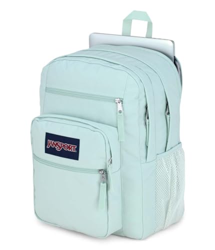 JANSPORT Large Backpack, 15 Inch Laptop Compartment, Green, Einheitsgröße, BIG STUDENT