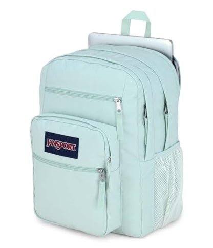 JANSPORT Large Backpack, 15 Inch Laptop Compartment, Green, Einheitsgröße, BIG STUDENT