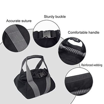 Weightlifting Sandbag, 12Oz Canvas Portable Tunable Heavy Fitness Power Training Sandbag Soft Sandbag Weight for Home Training Fitness Yoga Workout