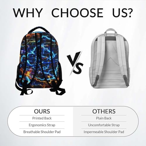 Personalized Cool Gaming Backpack for Boys - 17 Inch Kids Toddlers Bookbag, Large Capacity Lightweight Schoolbag for Preschool Kindergarten Elementary - color: Blue