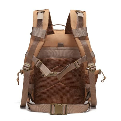 9L Mini Backpack for Men and Women, Small Backpack for Gym Hiking Travel Sports Running (20l-Brown) - color: 20l-brown