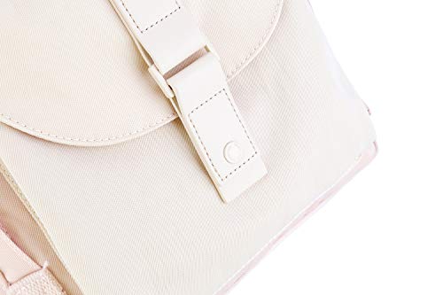 Himawari School Waterproof Backpack 14.9 inch College Vintage Travel Bag for Women and Men,14 inch Laptop for Student (HIM 200-02#)