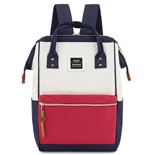 Himawari Laptop Backpack Travel Backpack With USB Charging Port Large Diaper Bag Doctor Bag School Backpack for Women&Men (9001-PH) - color: 9001-ph