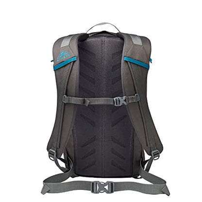 Kelty Asher Backpack, Daypack to Multi-Day Backpacking Capacity, Hiking, Lightweight Travel Pack, Internal Frame (18L Beluga) - color: Beluga/Stormy Blue, size: 18L