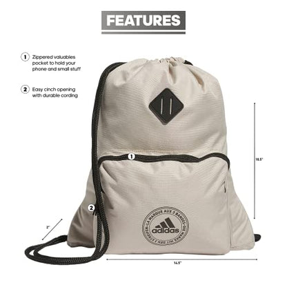 Classic 3S 2.0 Sackpack - color: Wonder Beige/Black