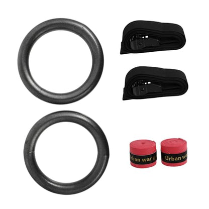 2pcs Home Fitness Rings Sturdy Training Equipment Fitness Ring Cord for Gym