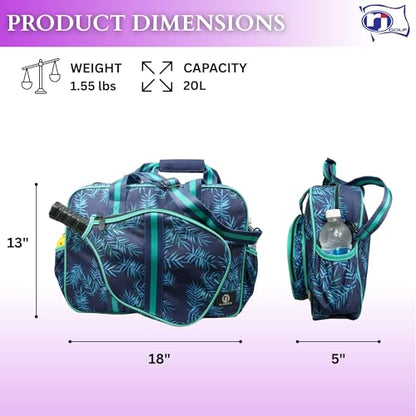 RJ Sports Volley Women's Pickleball Tote Bag