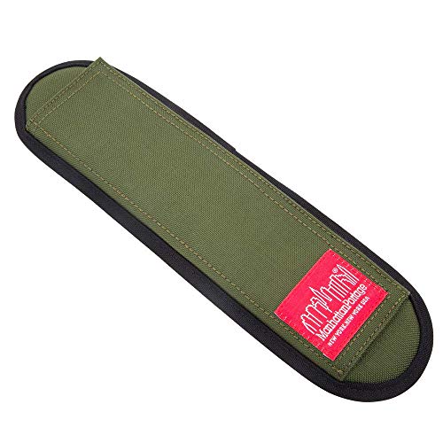 Manhattan Portage Shoulder Pad Hook & Loop Attachment With Comfortable Thick Padding Universal Fit for Straps up to 2.5” Wide 1000D Cordura (Olive) - color: Olive