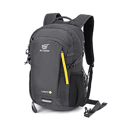 SKYSPER Small Hiking Backpack, 20L Lightweight Travel Backpacks Hiking Daypack for Women Men - color: Lantc20-darkgray, size: 20l