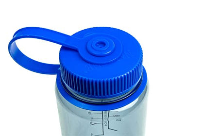 Nalgene Sustain Tritan BPA-Free Water Bottle Made with Material Derived from 50% Plastic Waste (using ISCC certified mass balance), 16 OZ, Wide Mouth,Grey (Pack of 6) - color: Grey, size: 16 Ounces (Pack of 6)