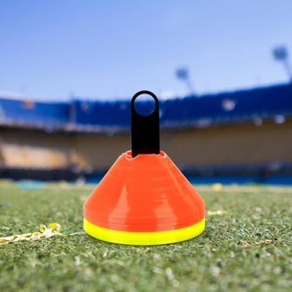 Cabilock 8 Pack Soccer Cone Holders, Football Training Cone Stand and Marker Disc Organizer for Coaches, Agility Drills, Practice Fields and Sports Equipment Storage
