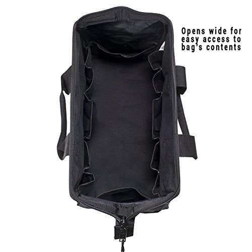 CLC Custom Leathercraft 1165 Large BigMouth Bag, 22 Pocket - size: Large BigMouth Bag with 22 Pocket