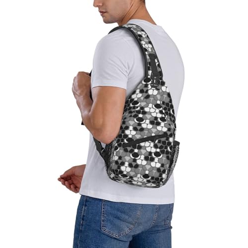 Funny 80S Flashes Outdoor Crossbody Shoulder Bag For Unisex Young Adult Hiking Bicycling - color: 18