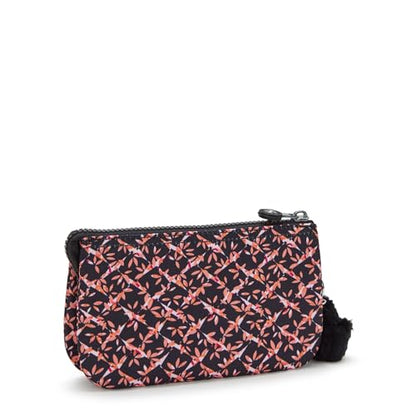 Kipling Women's Creativity Large Pouch, Versatile Cosmetics Kit, Lightweight Travel Organizer - color: Dancing Bouquet, size: 7.25''L x 4.25''H x 1.5''D