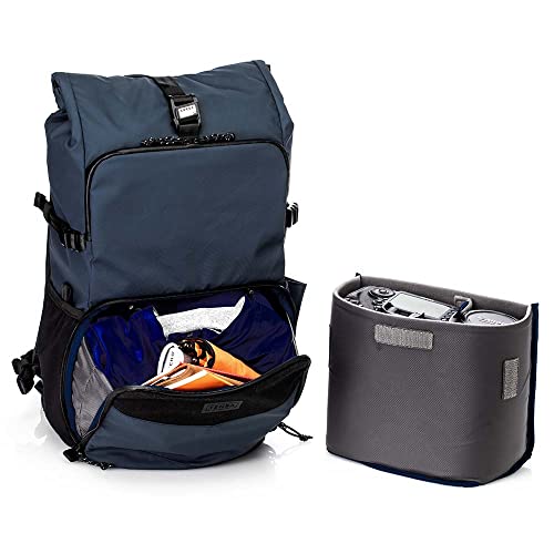 Tenba DNA 16 DSLR Backpack for Mirrorless and DSLR cameras and lenses – Blue (638-579) - color: Blue