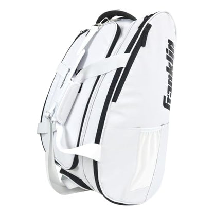 Franklin Sports Pickleball Pro Series Bag II - Court Backpack + Duffel Bag for Paddles, Balls + Equipment Storage - color: ALW | White