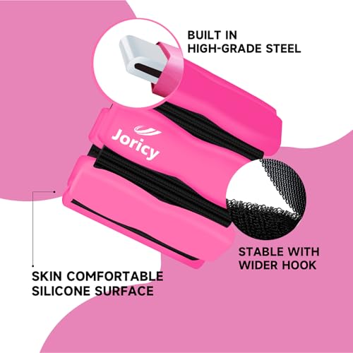 Ankle Wrist Weights for Women Men, One Pair of 2lbs/3lbs/4lbs Adjustable Arm & Leg Weights Silicone Wearable Weighted Bracelet for Pilates Yoga Walking Running Home Gym Fitness Strength Training Weight Loss Exercises Physical Therapy Dance Swimming Water