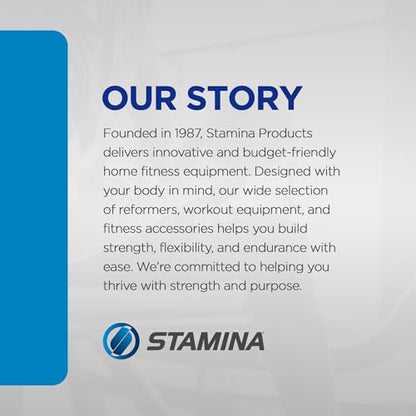 Stamina InLine Traction Control System, Back Pain Relief & Spine Decompression Machine - Stretching and Exercise Equipment for Home and Gym Workout - Portable Lower Body Fitness Stretcher