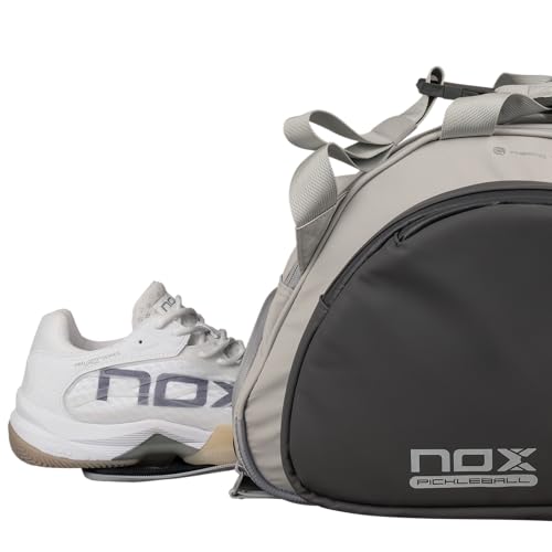 NOX Pickleball Bag Pro 2025 | 40L Versatile Pickleball Bag ThermoTech | Quality Spacious & Comfort Pickle Ball Bag & Pickleball Paddle Bag | Ideal Pickleball Bags for Men & Pickleball Bags for Women